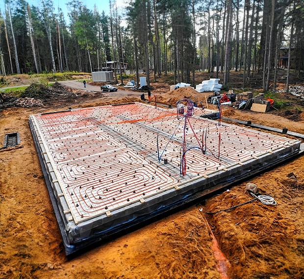 Утепленный финский фундамент в Адлере